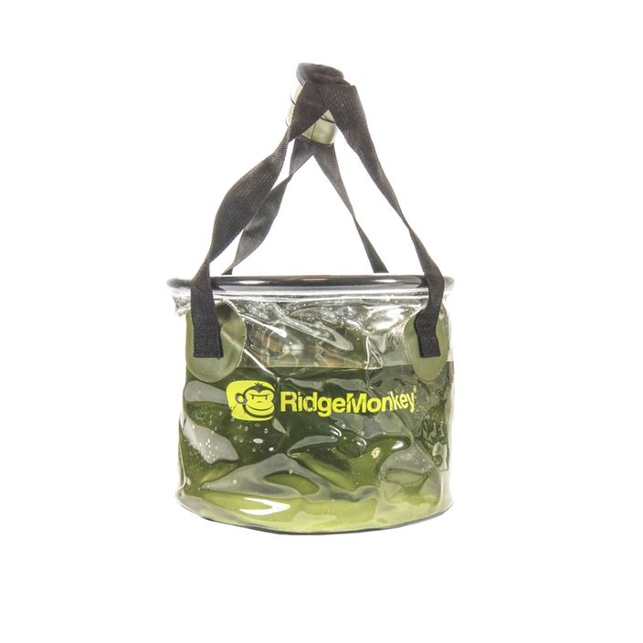 RidgeMonkey Perspective Collapsible Fishing Bucket green RM297 2