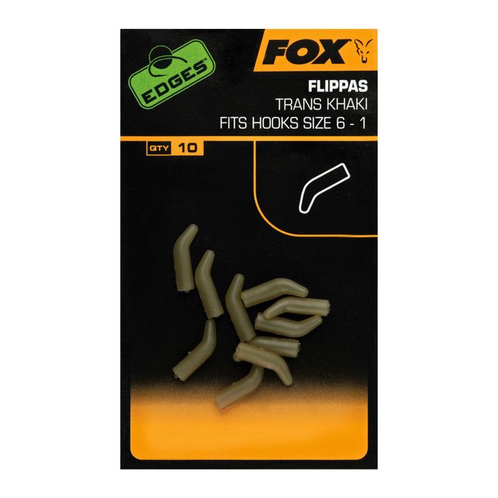 Fox International Edges Flippa 10 dalių kabliukų padėties nustatymo įtaisas. Trans Khaki CAC732 2