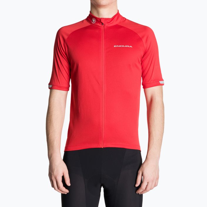 Vyriški dviračių marškinėliai Endura Xtract II red