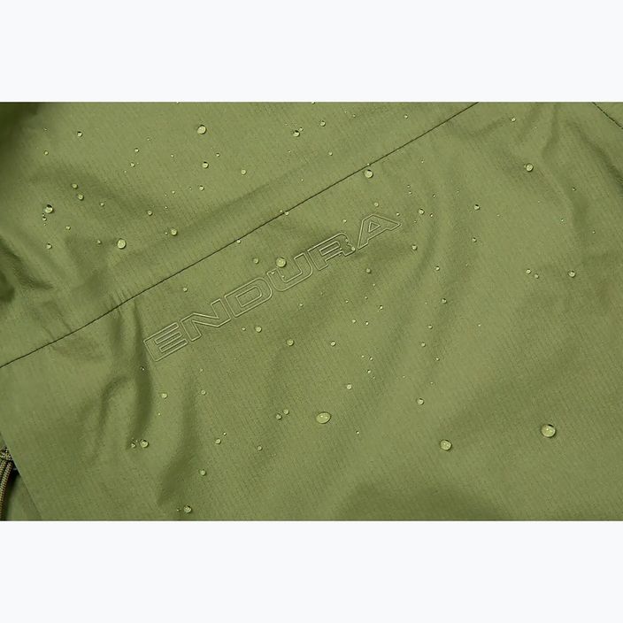 Vyriška dviračių striukė Endura GV500 Waterproof olive green 3