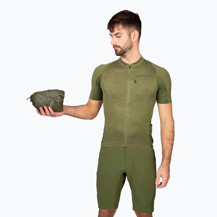 Vyriška dviračių striukė Endura GV500 Waterproof olive green 8