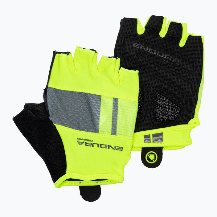 Vyriškos dviratininko pirštinės Endura FS260-Pro Aerogel hi-viz yellow