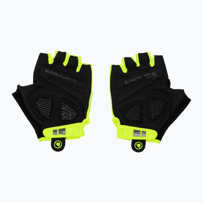 Vyriškos dviratininko pirštinės Endura FS260-Pro Aerogel hi-viz yellow 2