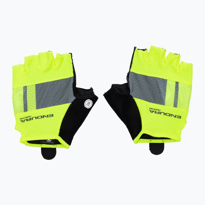 Vyriškos dviratininko pirštinės Endura FS260-Pro Aerogel hi-viz yellow 3