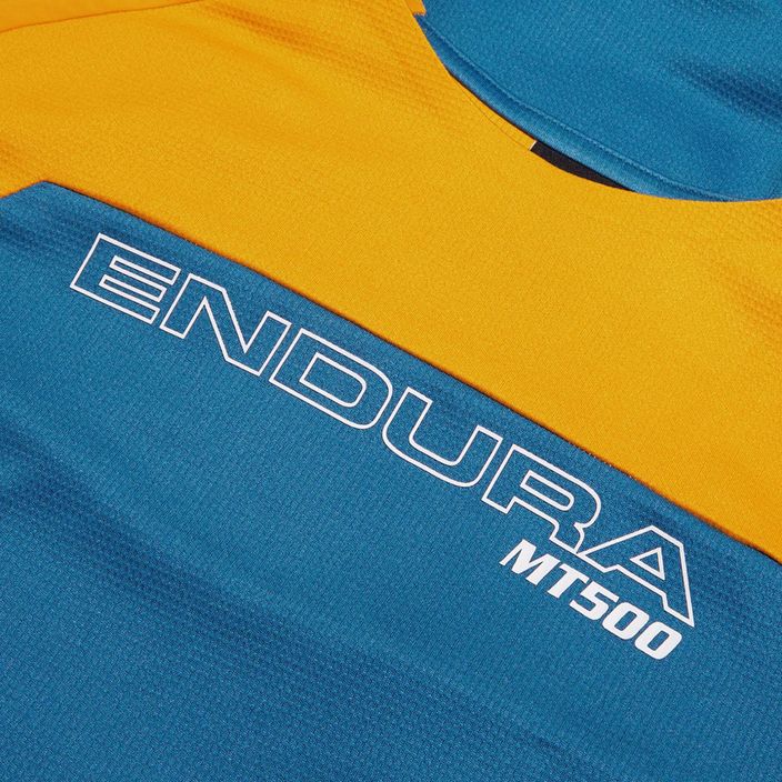 Vyriški dviračių marškinėliai ilgomis rankovėmis Endura MT500 Burner blue steel 10