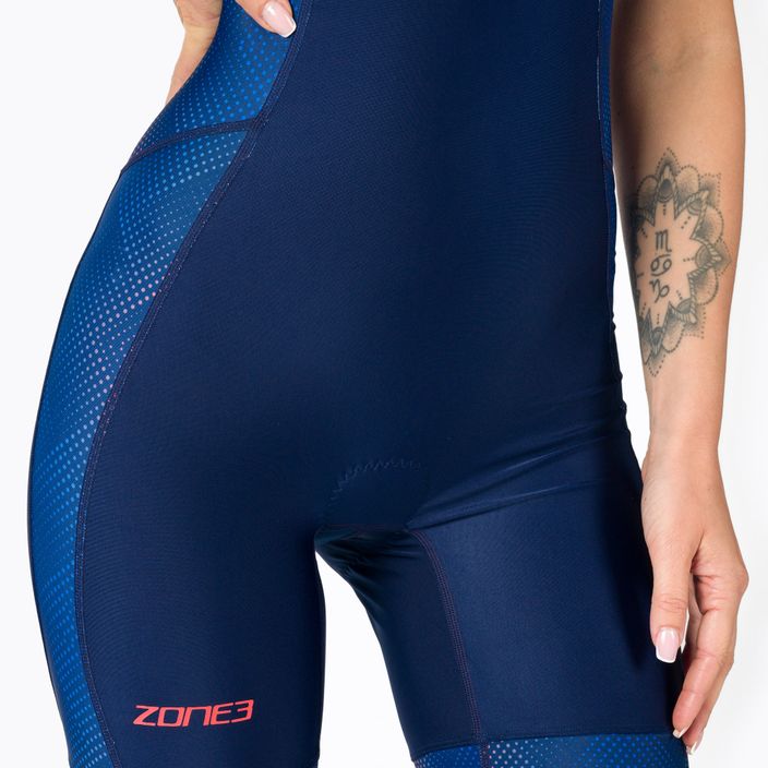 ZONE3 Activate moteriškas triatlono kostiumas tamsiai mėlynas TS20WREV103 5