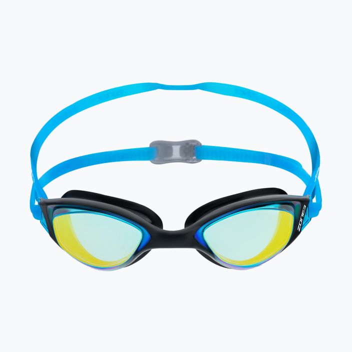 ZONE3 Aspect vaivorykštiniai veidrodiniai/vandeniniai/juodi plaukimo akiniai SA20GOGAS101 2