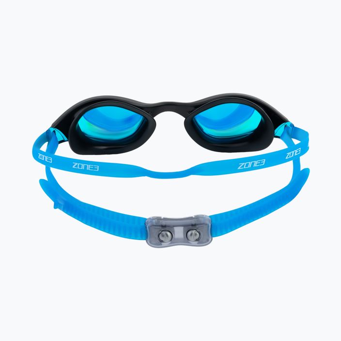 ZONE3 Aspect vaivorykštiniai veidrodiniai/vandeniniai/juodi plaukimo akiniai SA20GOGAS101 5