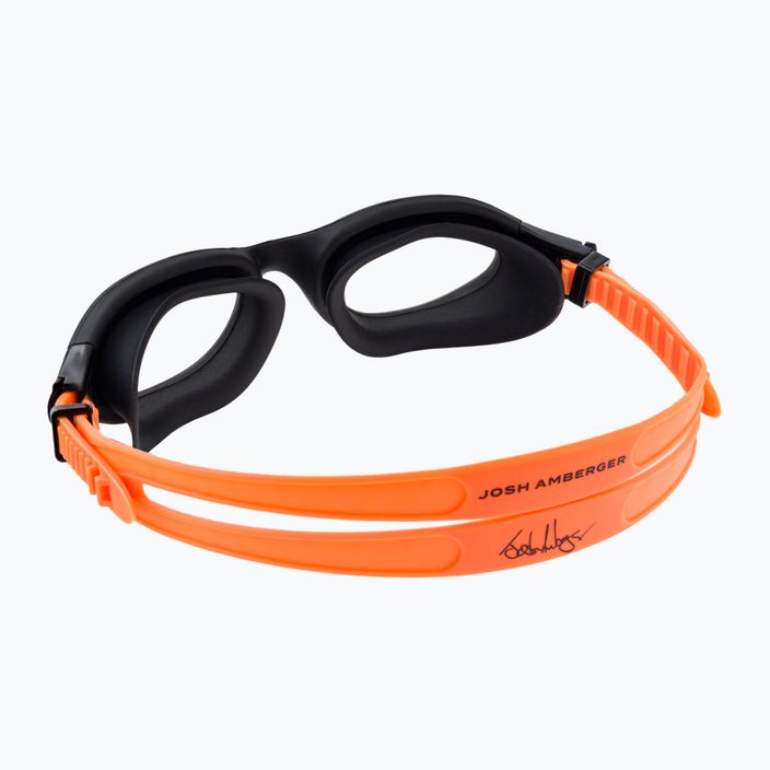 ZONE3 Venator-X Plaukimo akiniai juoda/neoninė oranžinė SA21GOGVE113 4