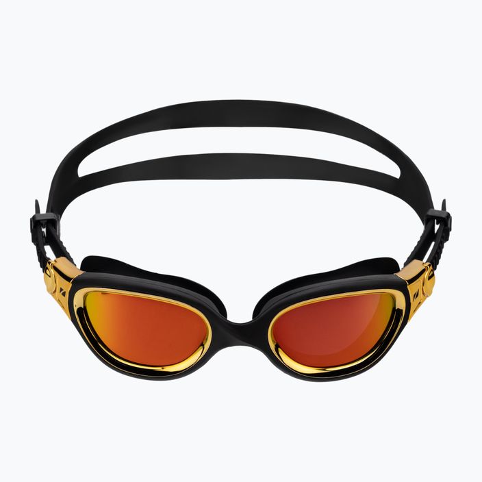 ZONE3 Venator-X Plaukimo akiniai juodi/metalinio aukso SA21GOGVE112 2