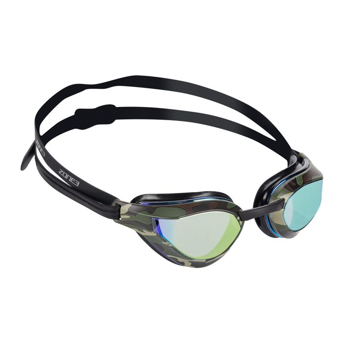 Plaukimo akiniai ZONE3 Viper-Speed black/green/camo 2