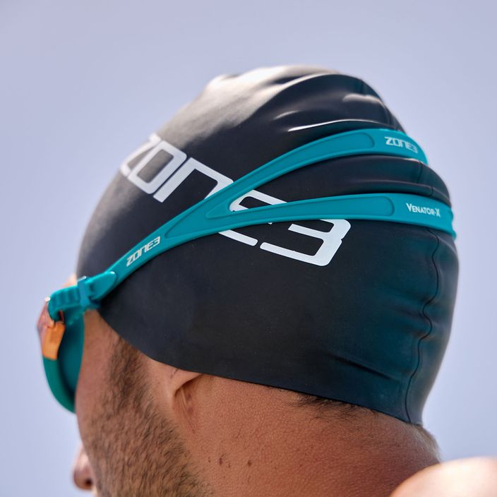 Plaukimo akiniai ZONE3 Venator-X Swim teal/cooper 8