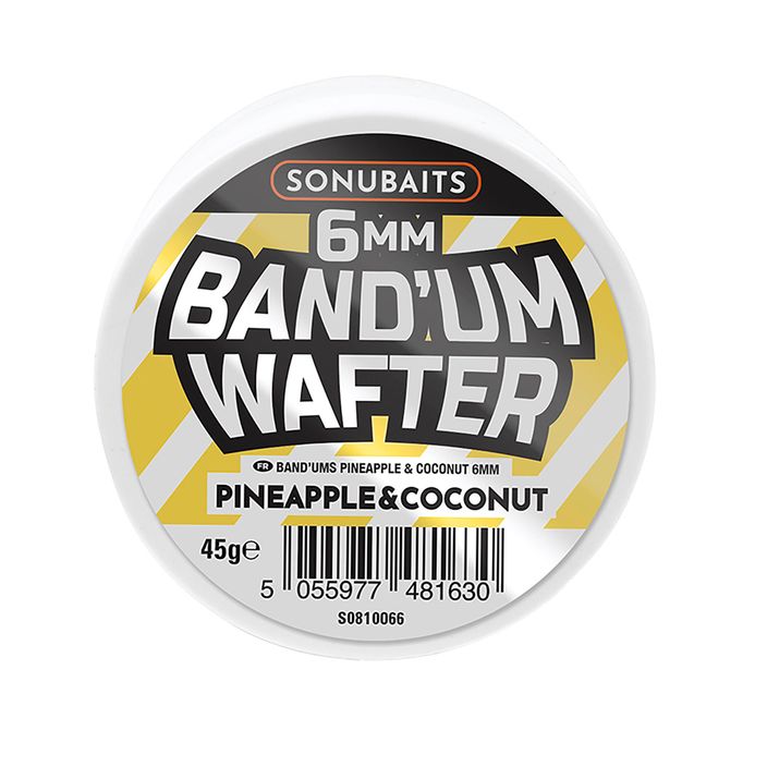 Sonubaits Band'um Wafters Pineapple Coconut kabliukas masalas dumbells S1810075 2