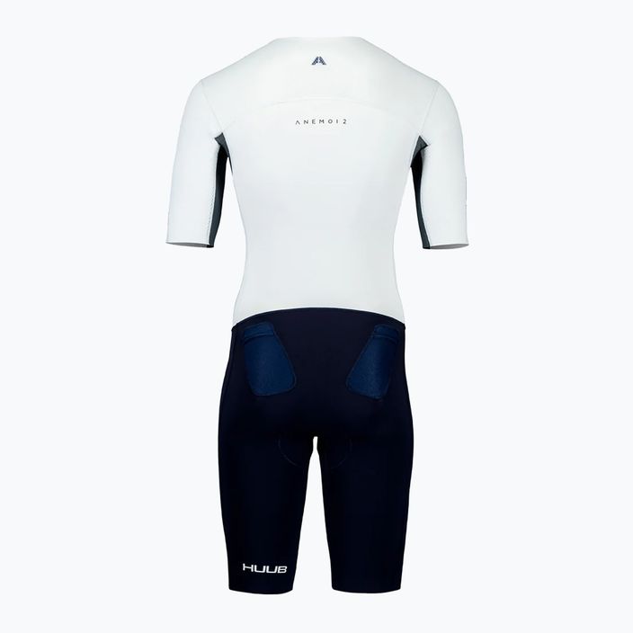 Vyriškas triatlono kombinezonas HUUB Anemoi 2 SUB22 FL dark navy/white 2