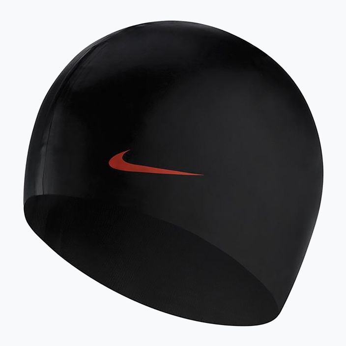Nike kieta silikoninė plaukimo kepuraitė juoda 93060-001