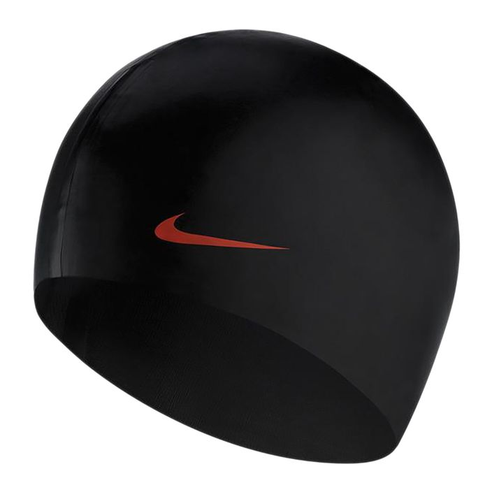 Nike kieta silikoninė plaukimo kepuraitė juoda 93060-001 2
