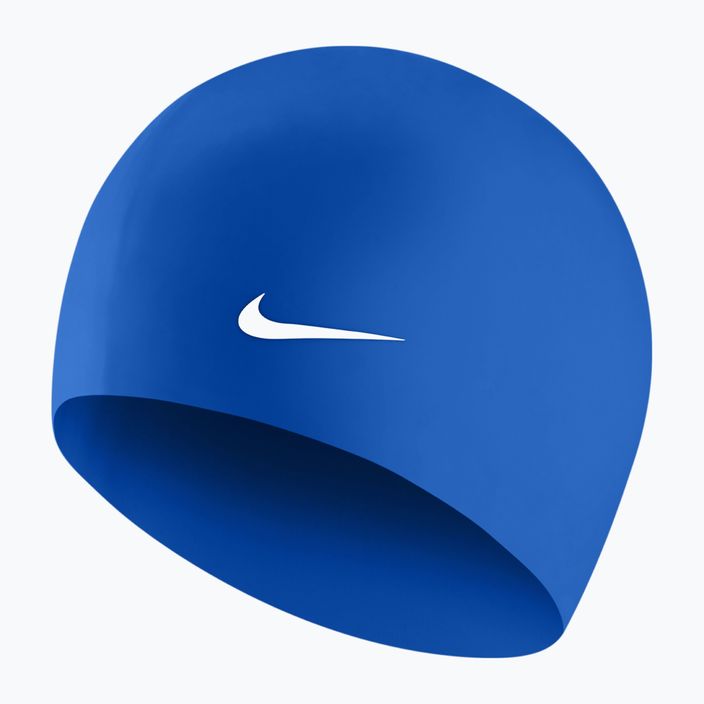 Nike kieta silikoninė plaukimo kepuraitė mėlyna 93060-494 3