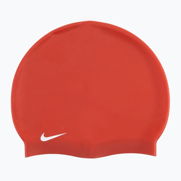 Nike kieta silikoninė plaukimo kepuraitė raudona 93060-614