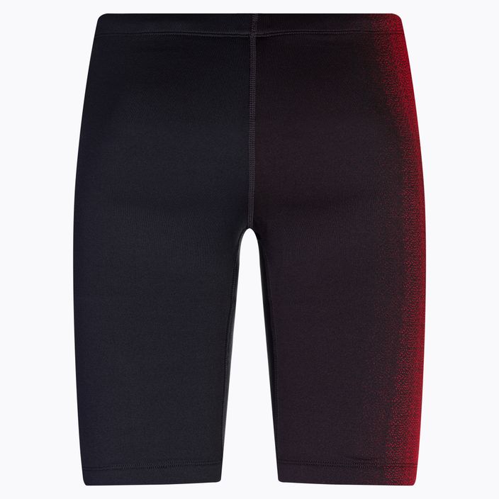 Vyriški Nike Fade Sting Jammer juodai raudoni maudymosi kostiumėliai NESS8052-614 2