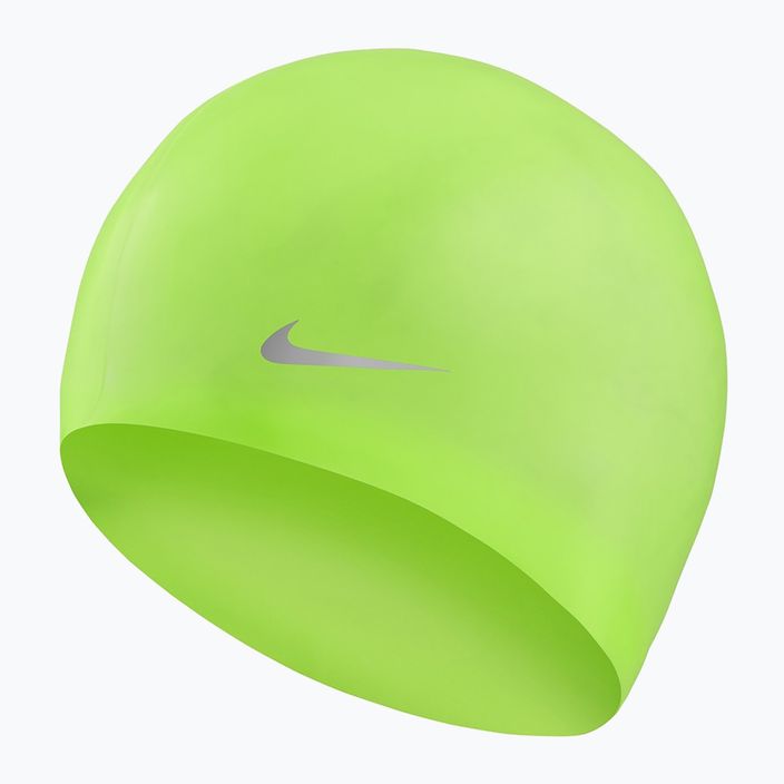Vaikiška plaukimo kepuraitė Nike Solid Silicone green TESS0106