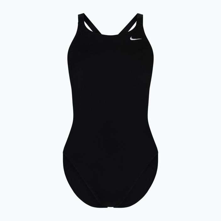Moteriškas vientisas maudymosi kostiumėlis Nike Hydrastrong Solid black NESSA001-001