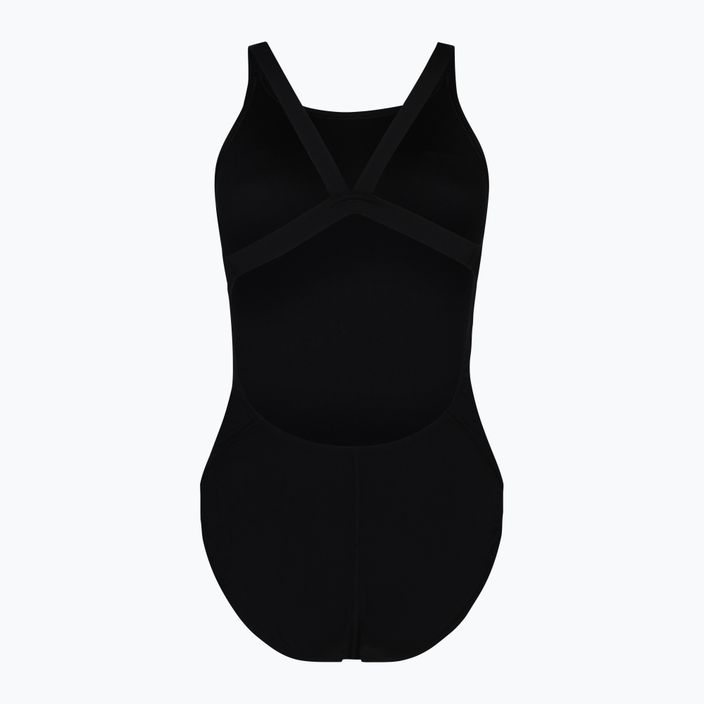 Moteriškas vientisas maudymosi kostiumėlis Nike Hydrastrong Solid black NESSA001-001 2