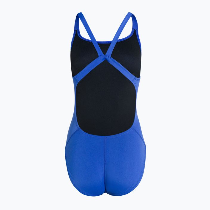 Moteriškas vientisas maudymosi kostiumėlis Nike Hydrastrong Solid Fastback blue NESSA001-494 2