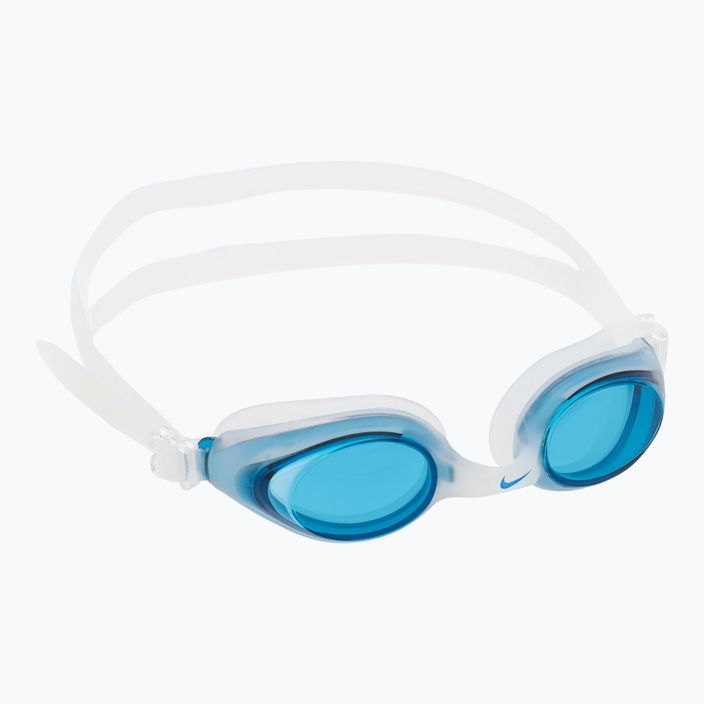 Nike Hyper Flow mėlyni plaukimo akiniai NESSA182-400