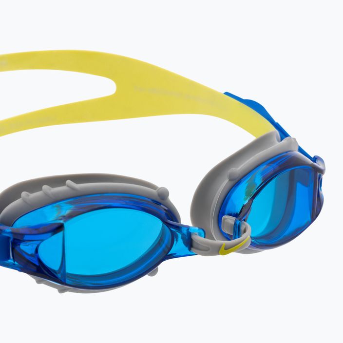 Nike vaikiški plaukimo akiniai Chrome blue NESSA188-400 4