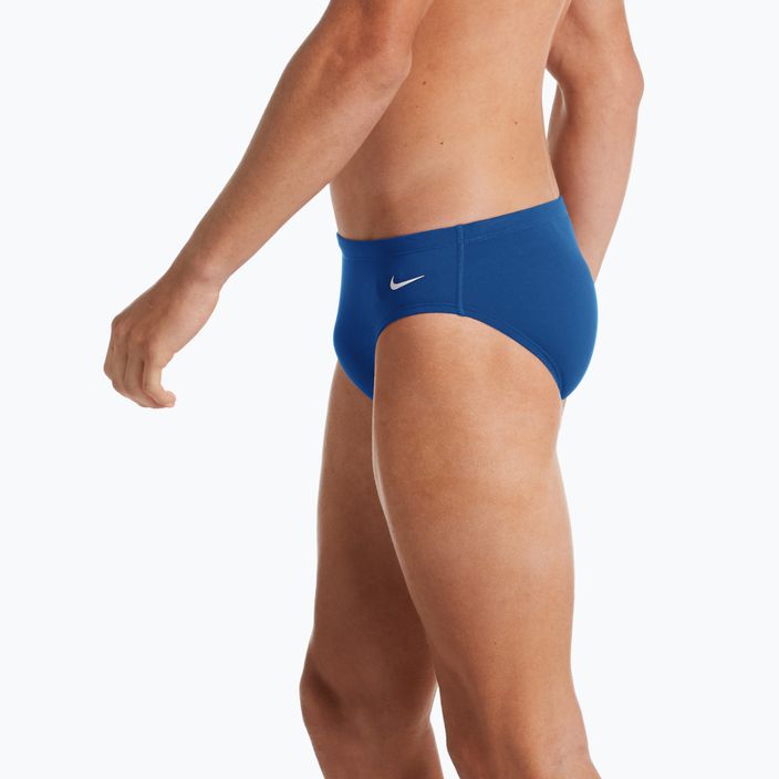 Vyriškos maudymosi kelnaitės Nike Hydrastrong Solid Brief tamsiai mėlynos NESSA004-494 8