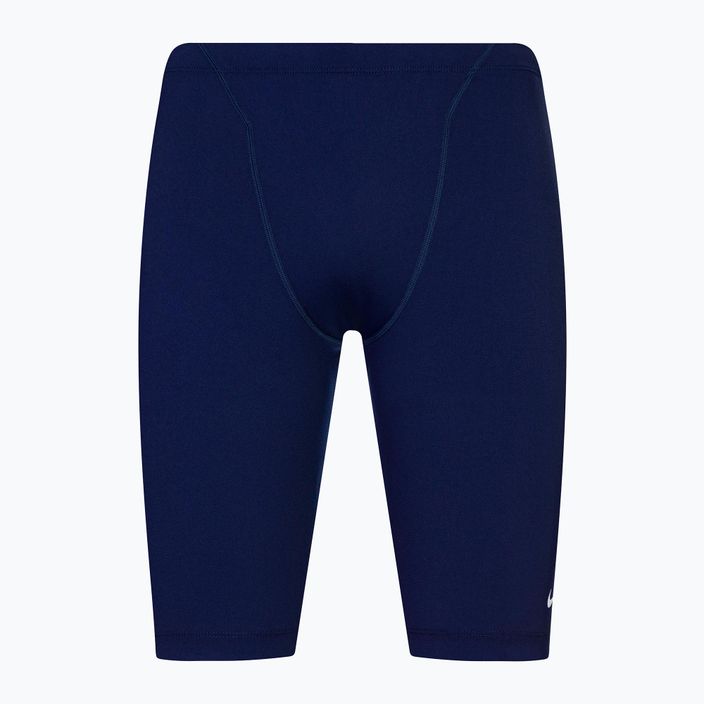 Vyriškas Nike Hydrastrong vientisas plaukimo džemperis tamsiai mėlynas NESSA006-440
