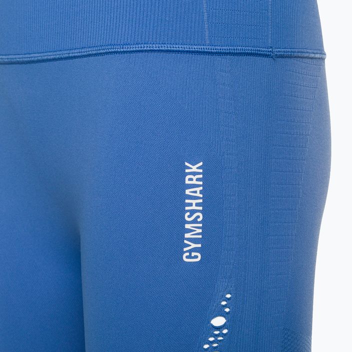 Moteriškos treniruočių tamprės Gymshark Energy Seamless Crop blue 7