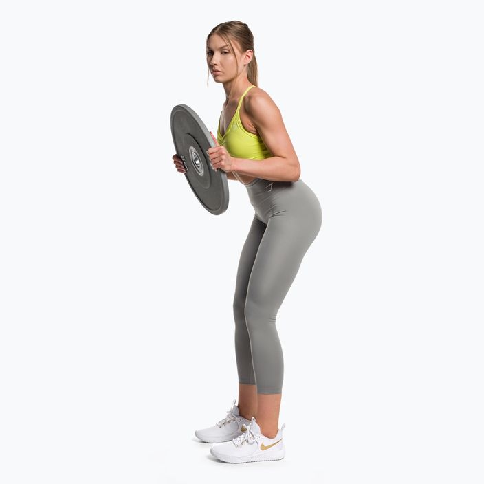Moteriškos "Gymshark Training Full Lenght" tamprės smokey grey 2