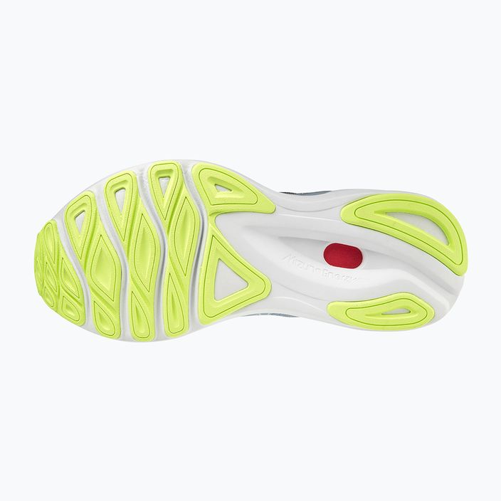 Moteriški bėgimo batai Mizuno Skyrise 3 white/ white/ neo lime 4