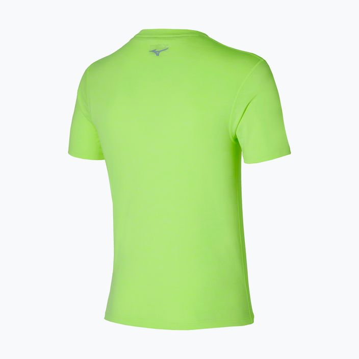 Vyriški bėgimo marškinėliai Mizuno Impulse Core Tee neolime 2