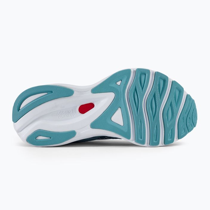 Moteriški bėgimo batai Mizuno Wave Sky 6 blue shadow/white/milky blue 5