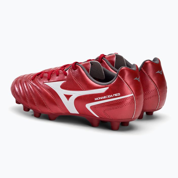Vaikiški futbolo batai Mizuno Monarcida II Sel MD raudoni P1GB222560 3