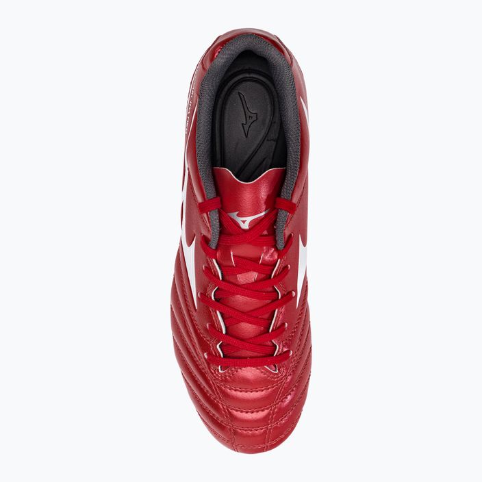 Vaikiški futbolo batai Mizuno Monarcida II Sel MD raudoni P1GB222560 6