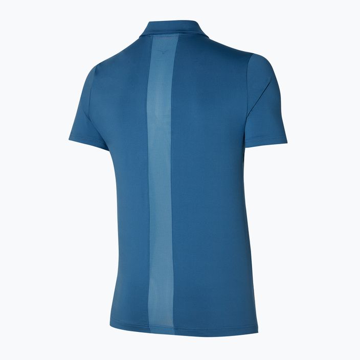 Vyriški teniso marškinėliai Mizuno Shadow Polo blue 62GAA00417 2