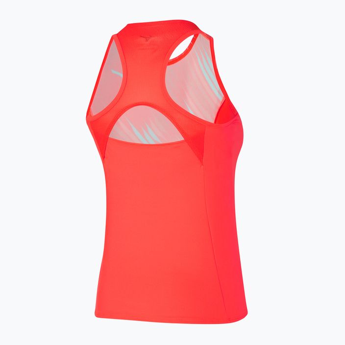 Moteriški teniso marškinėliai Mizuno Printed Fierry Coral 62GAA20253 2