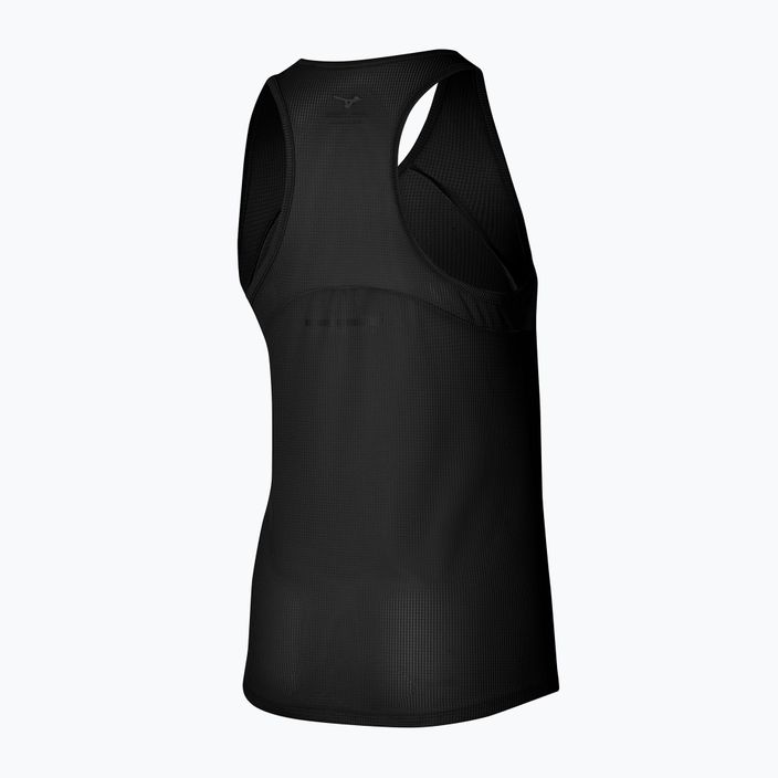 Moteriški bėgimo marškinėliai Mizuno DryAeroFlow Tank black 2