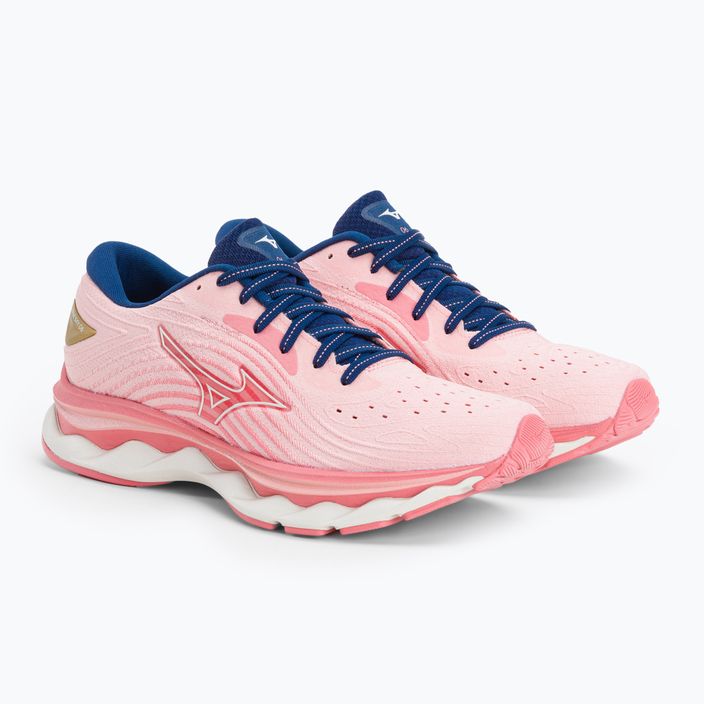Moteriški bėgimo bateliai Mizuno Wave Sky 6 pink J1GD220273 6