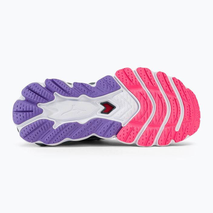 Moteriški bėgimo batai Mizuno Wave Sky 7 pblue/white/high vs pink 5