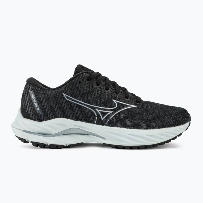 Moteriški bėgimo batai Mizuno Wave Inspire 19 black/silverstar/screst 2