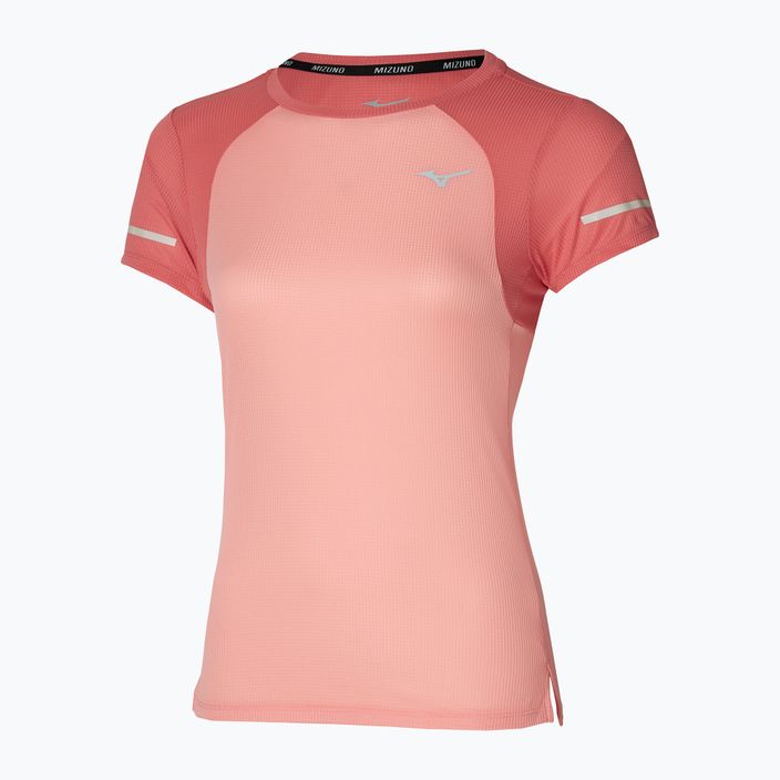 Moteriški bėgimo marškinėliai Mizuno DryAeroFlow Tee apricot blush