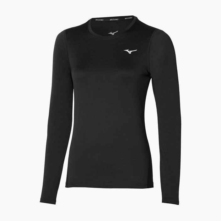 Moteriški marškinėliai ilgomis rankovėmis Mizuno Impulse Core LS Tee black 3