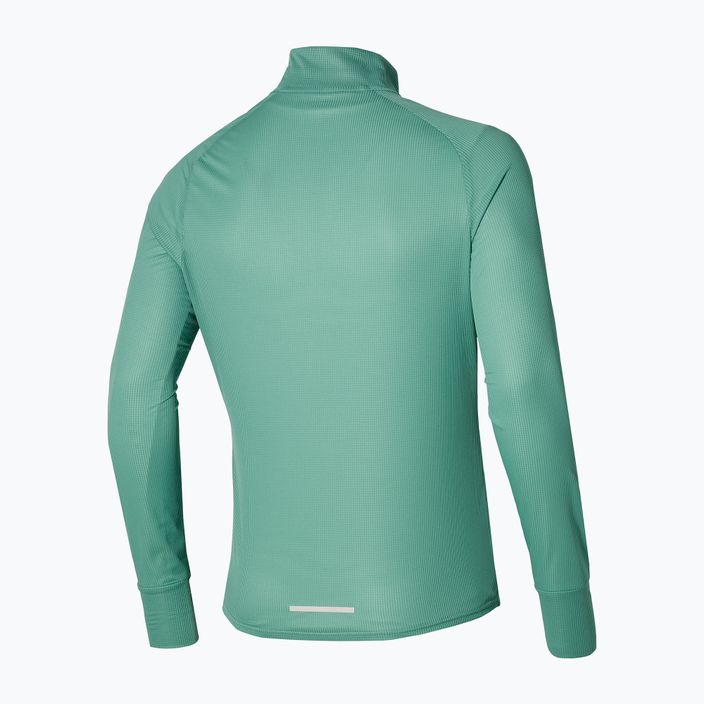 Vyriškas marškinėlis Mizuno Hybrid Tee mineral blue running longsleeve 2