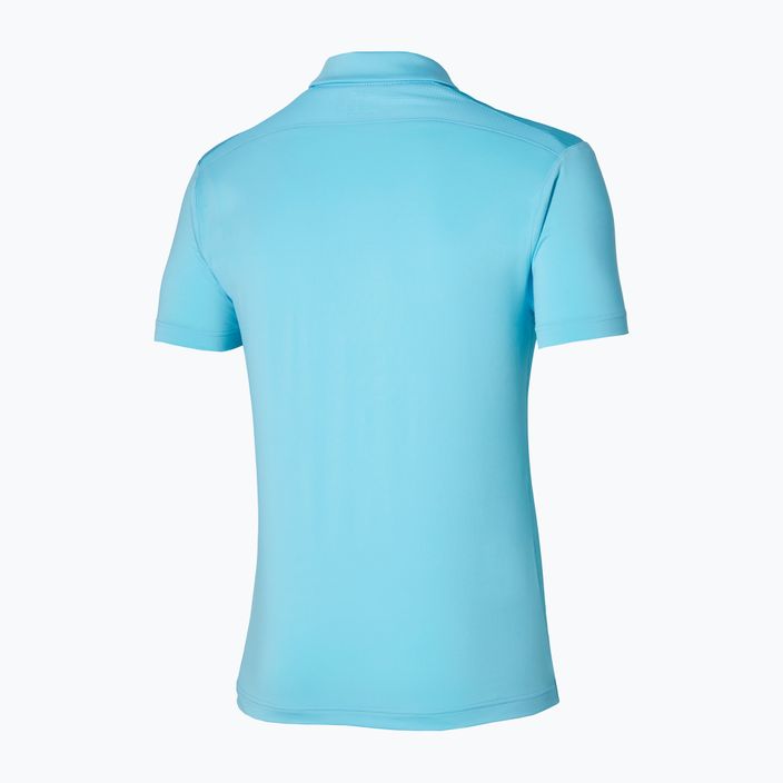 Vyriški teniso polo marškinėliai Mizuno Charge Shadow Polo blue glow 4