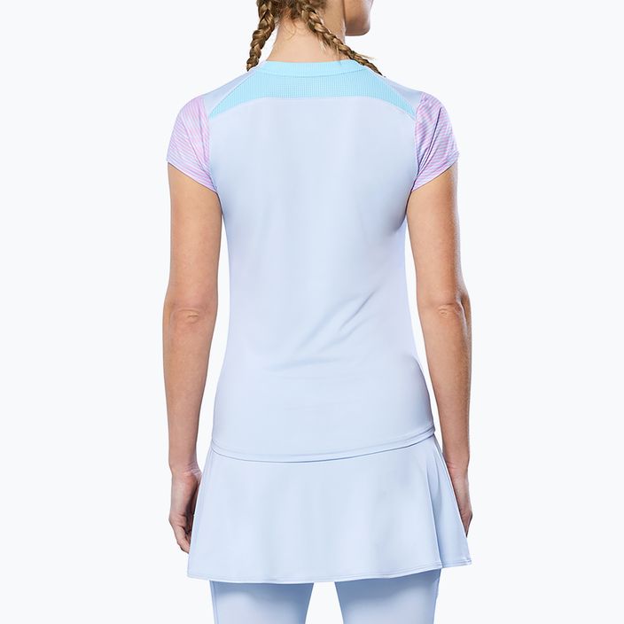 Moteriški teniso marškinėliai Mizuno Charge Printed Tee halogen blue 2