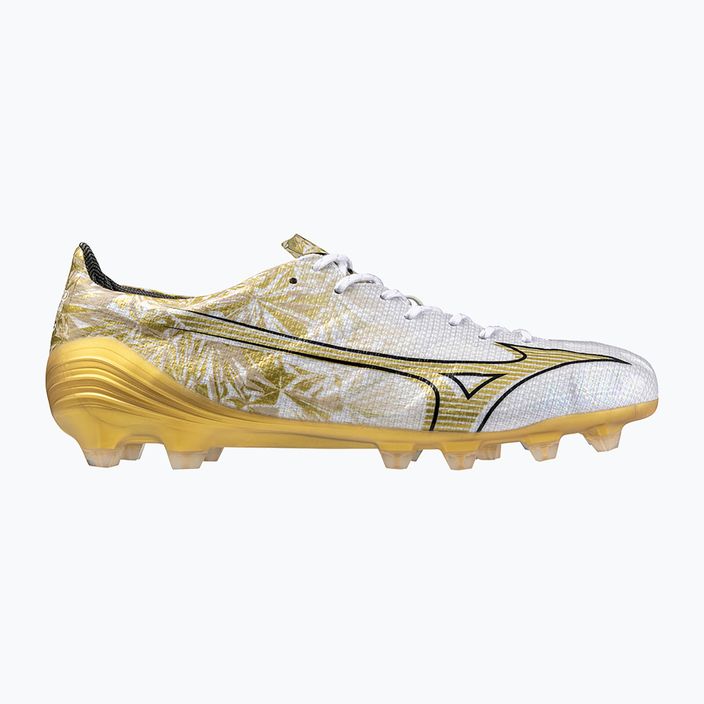 Vyriški futbolo batai Mizuno Αlpha Japan Md white/ge gold/black 8